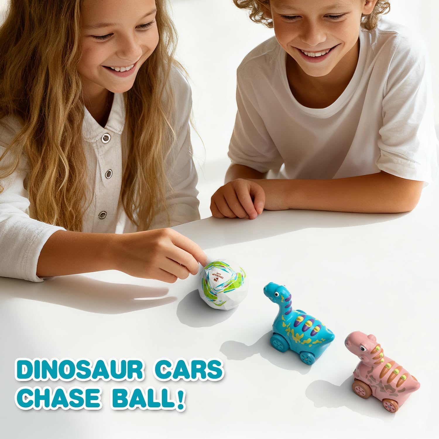 Winyea Tag Interactive Dinosaur Toy - Electronic Pet with Smart Follow Ball and Gesture Control | Rechargeable | Perfect Birthday for Kids Ages 3 and Up