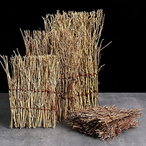 Miniatura 9 de Plato de sushi de bambú, vajilla de estilo japonés de 6 piezas, decoración de micro paisaje, juguetes de reptiles, decoración de Año Nuevo