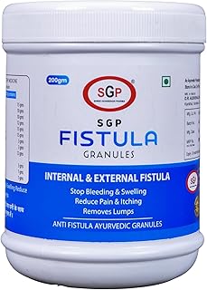 SGP Anti Fistula Ayurvedic Granules Stop Bleeding & Swelling Reduce Pain & Itching Removes Lumps - 200 Gram