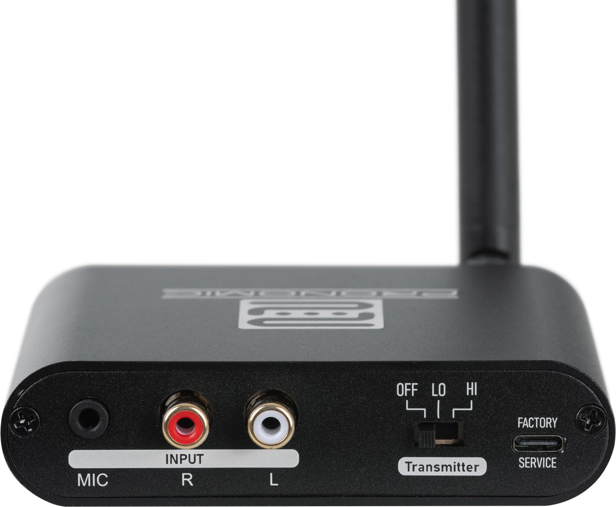 Pronomic SCBS-41 USB-C Silent Disco V2 Band Set - 1 Émetteur Et 4 Casques sans-Fil - 3 Canaux avec Mixs Séparés - Répétitions Silencieuses sans Câbles - USB-C - 863–865 MHz - Noir