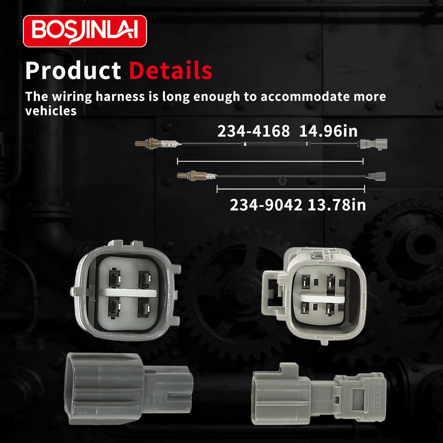 O2 Oxygen Sensor Upstream Downstream for Lexus RX330 3.3L 2004-2006, for Toyota Sienna Highlander 3.3L V6 2004-2007 2Pcs