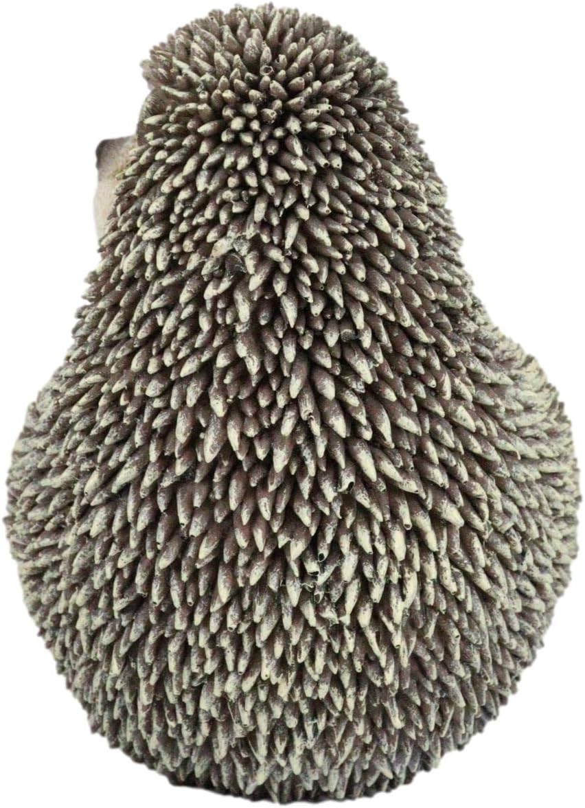 Ebros Gift Lifelike Realistic Cuddle Time Baby Hedgehog with Mother Lying On Its Back Resin Figurine 6" Long Rustic Spinal Mammal Hedgehogs Animal Taxidermy Decorative Model Sculpture