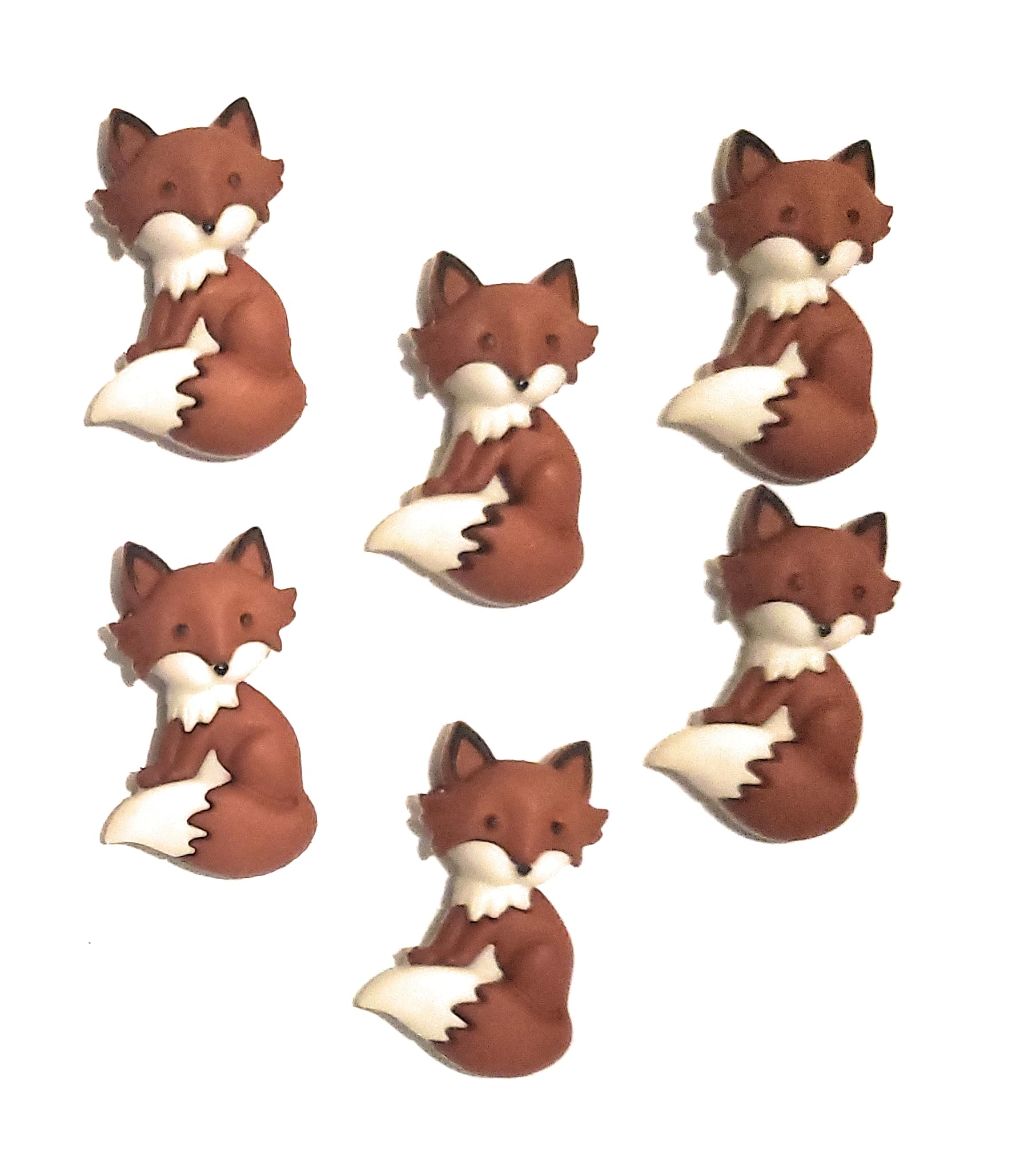 Boutons renard simple parfaits pour personnaliser les vêtements enfants