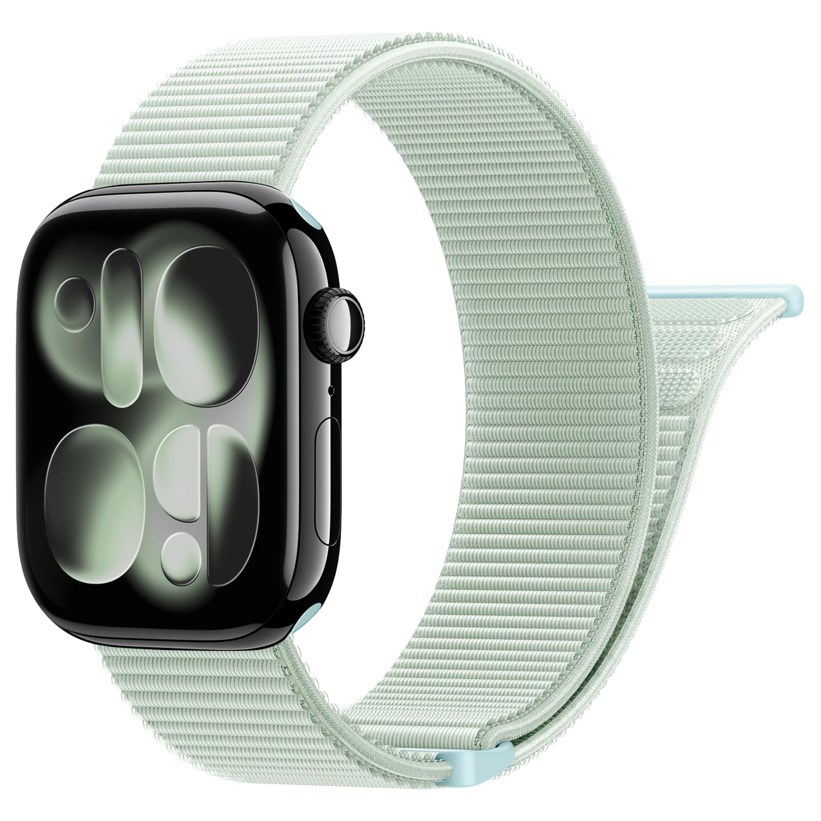Yoohoo Nylon Armband Kompatibel mit Apple Watch Armband 40mm 41mm 42mm 38mm 46mm 44mm 45mm 49mm, Verstellbare Sport Armband für iWatch SE Ultra Ultra2 Series 10 9 8 7 6 5 4 3 2 1 Damen/Herren