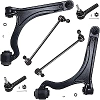 Vista 74 de Detroit Axle - Kit de extremo delantero para Chrysler 300 Dodge Charge 2011-2018 Challenger, 2 brazos de control traseros inferiores, 2 barras