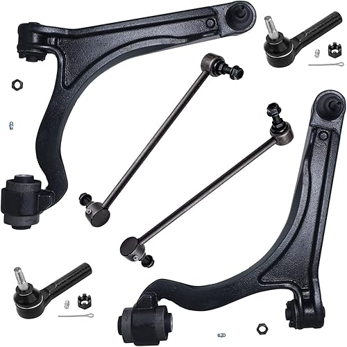 Miniatura 74 de Detroit Axle - Kit de brazos de control inferiores delanteros para Jeep Grand Cherokee Dodge Durango 2011-2015 2012 2013 2014, 2 brazos de control
