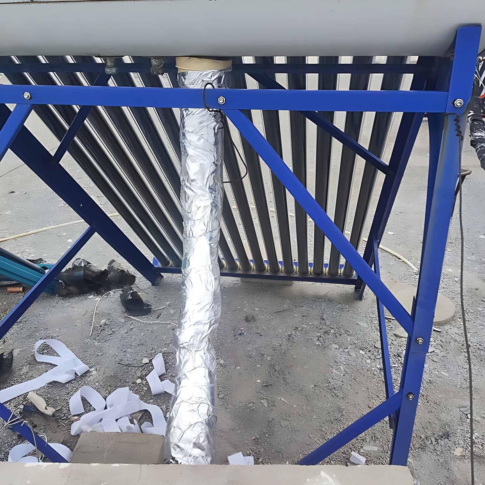 Aislamiento de Tuberías para Exteriores ID 20-377.0 mm Aislante Tubo Aire Acondicionado 30 mm Espesor Papel de Aluminio Coquilla Aislante(ID 250 mm)