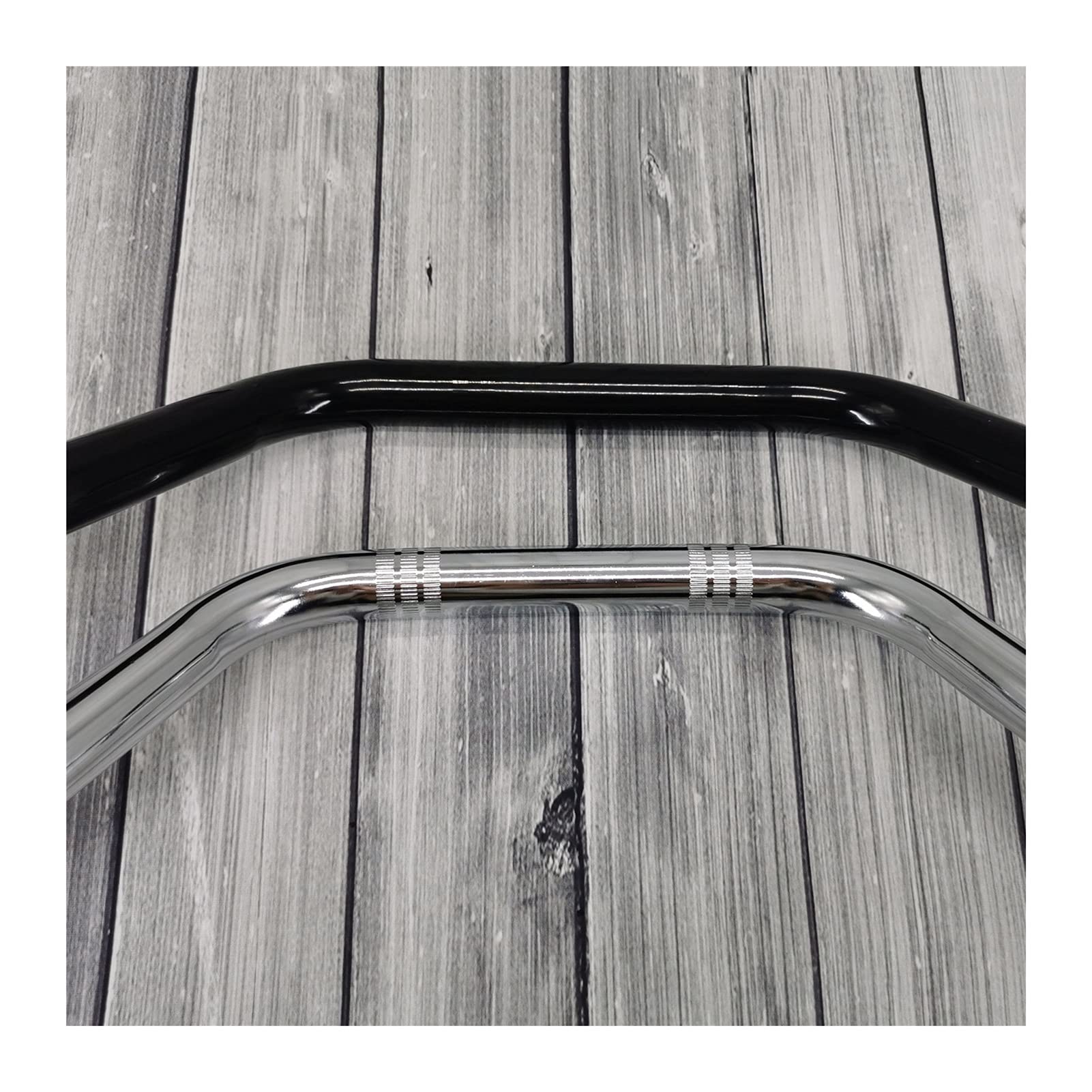 Motorrad Lenker,Motorcycle Handlebar Retro Motorrad-Lenker 22mm 7/8 Klassisches Motorrad-Lenkrad für Royal Enfield Bobber Chopper Cruiser Scooter Griff Bar