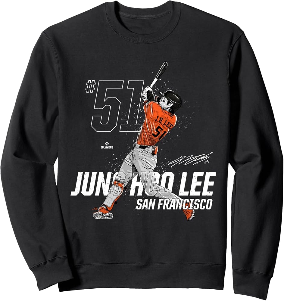 Dynamic Pose Jung Hoo Lee San Francisco Béisbol MLBPA Sudadera