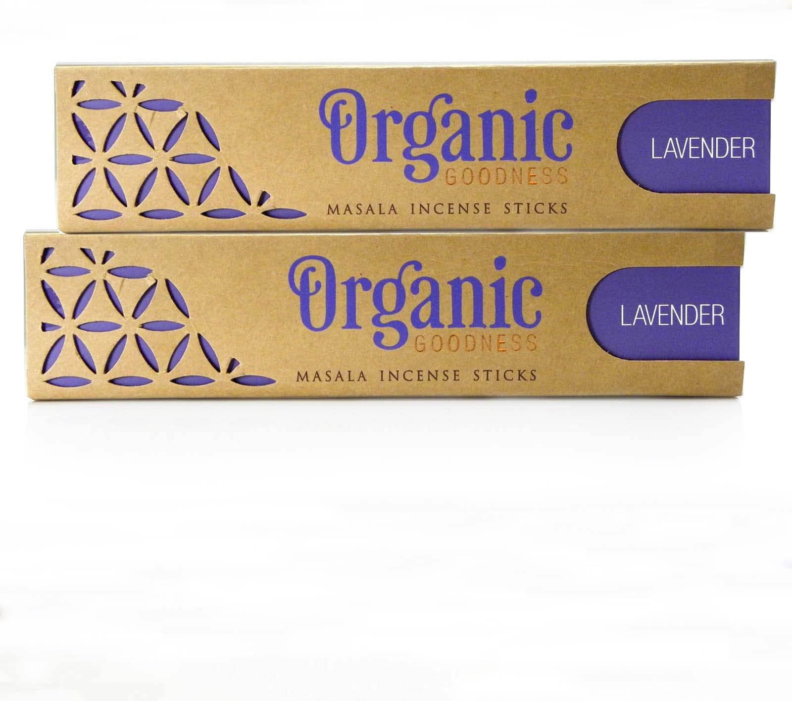 Song of India Organic Goodness Masala Incense Combo Varienty Pack (Lavender)