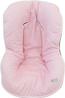 Funda colchoneta universal para grupo 0 o maxi-cosi. Varios modelos y colores disponibles (Estrellas Rosa, Acolchado)