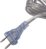 Vista 8 de Creative Co-Op Lámpara de mesa de cristal verde con pantalla blanca