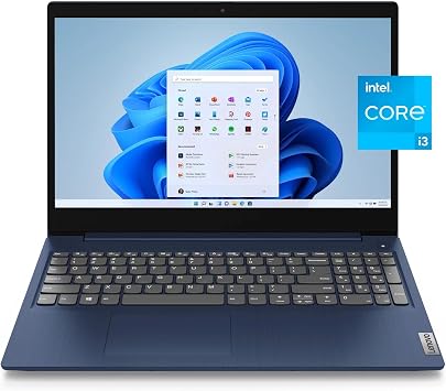 Lenovo IdeaPad3 15.6 FHD Laptop 2-Core Intel Core i3-1115G4 UHD Graphics 12GB DDR4 1TB NVMe SSD USB-C w/DP WiFi A/G/N/AC BT Webcam HDMI1.4 Fingerprint Windows 10 Pro w/RE USB