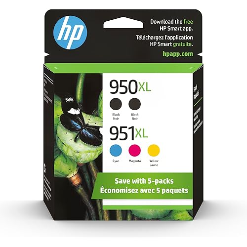 HP 951XL/950XL CMYK Ink Crtg 5-Pack