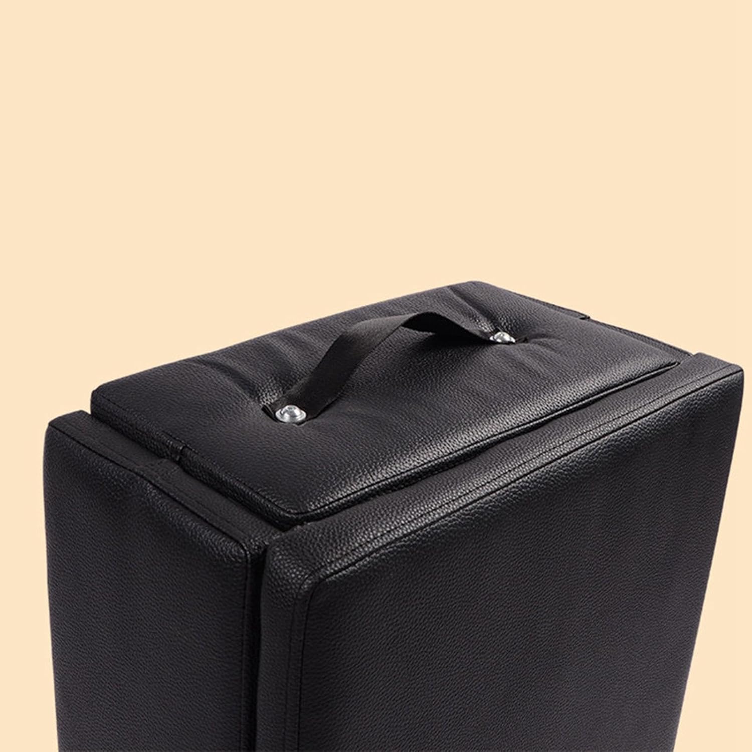 predolo Pilates Reformer Box Foldable Multipurpose Pilates Board Yoga Accessory Attachment Comfortable PU Leather Construction Core Training Suitable for Home