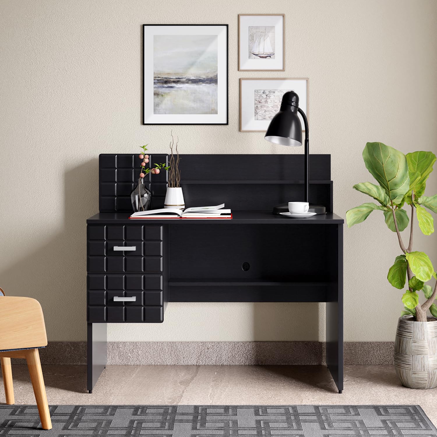 Godrej Study Table With Bookshelf Buy Buddy Computer Study Table