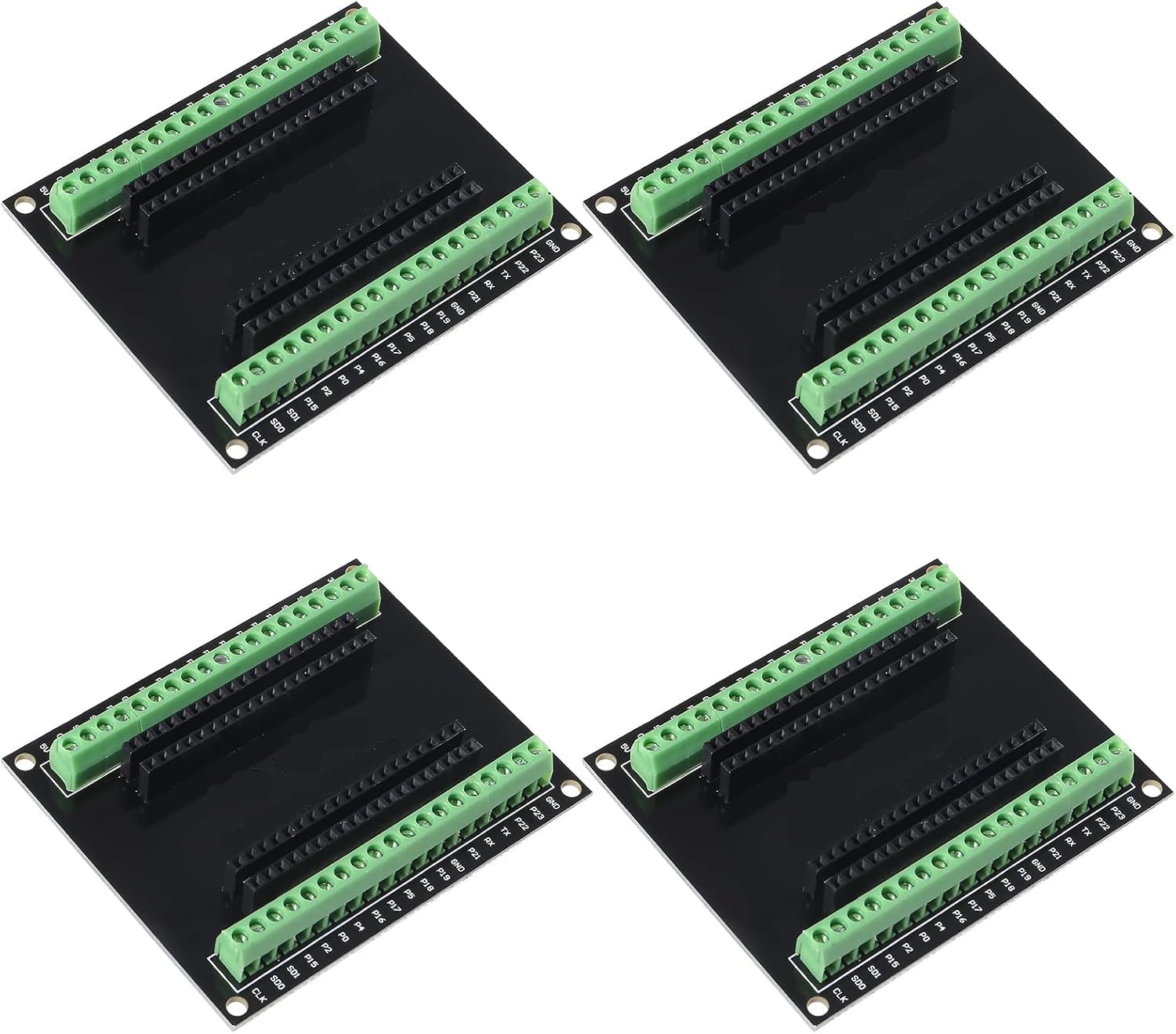 4PCS ESP32 Breakout Board GPIO 1 into 2 Compatible for 38PIN Narrow Version ESP32 ESP32S Development Board-image-6