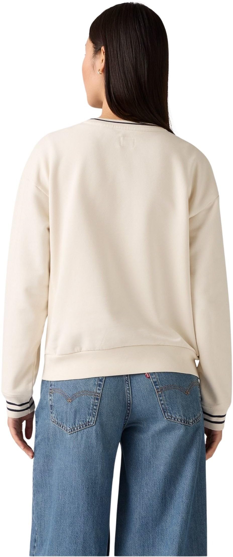 Levi's Mujer Sudadera Graphic Heritage Sport Crewneck de algodón, Standard Fit