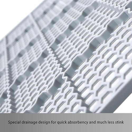 Miniatura 3 de HQ4US - 2 rejillas de repuesto (21 x 15.7 pulgadas) para caja de arena para perros de 34 x 23 pulgadas