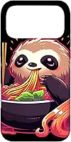 Vista 22 de Sloth Eating Ramen Japanese Noodles Soup Kawaii Case for iPhone 16