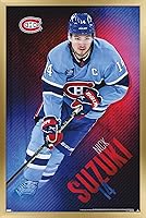 Vista 15 de Trends International NHL Montreal Canadiens - Póster de pared de Nick Suzuki 23, 22.37 x 34.00 pulgadas, paquete de póster y montaje