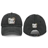 Made in USA New Year Happy 2026 Ball Caps Cotton Washed Baseball Caps Adjustable Hat Custom Gifts