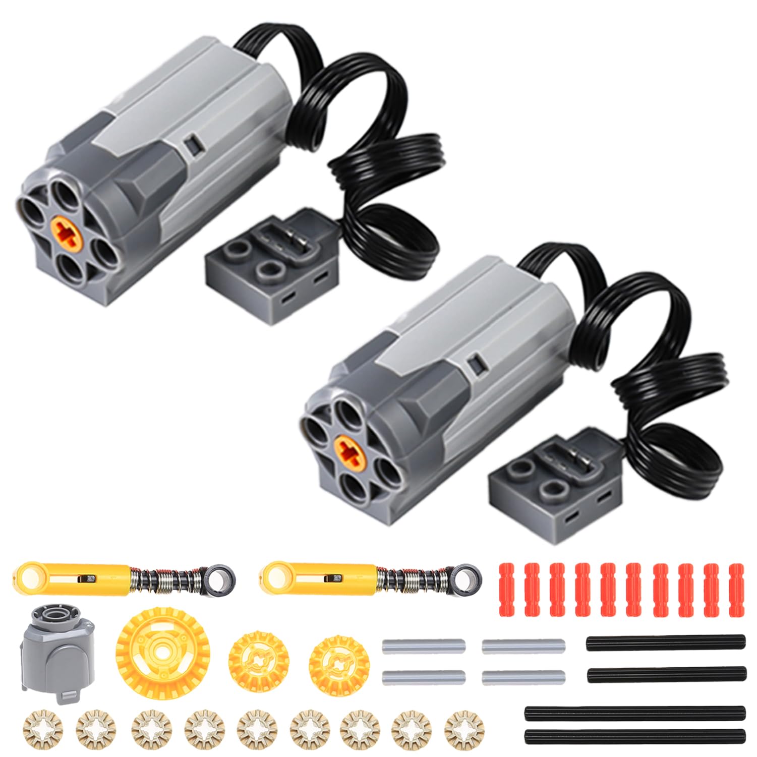 35PCS 8883 Power Functions M Motor Compatible with Lego Technical Parts Assembled Building Blocks Car Toys MOC Bricks Power Up