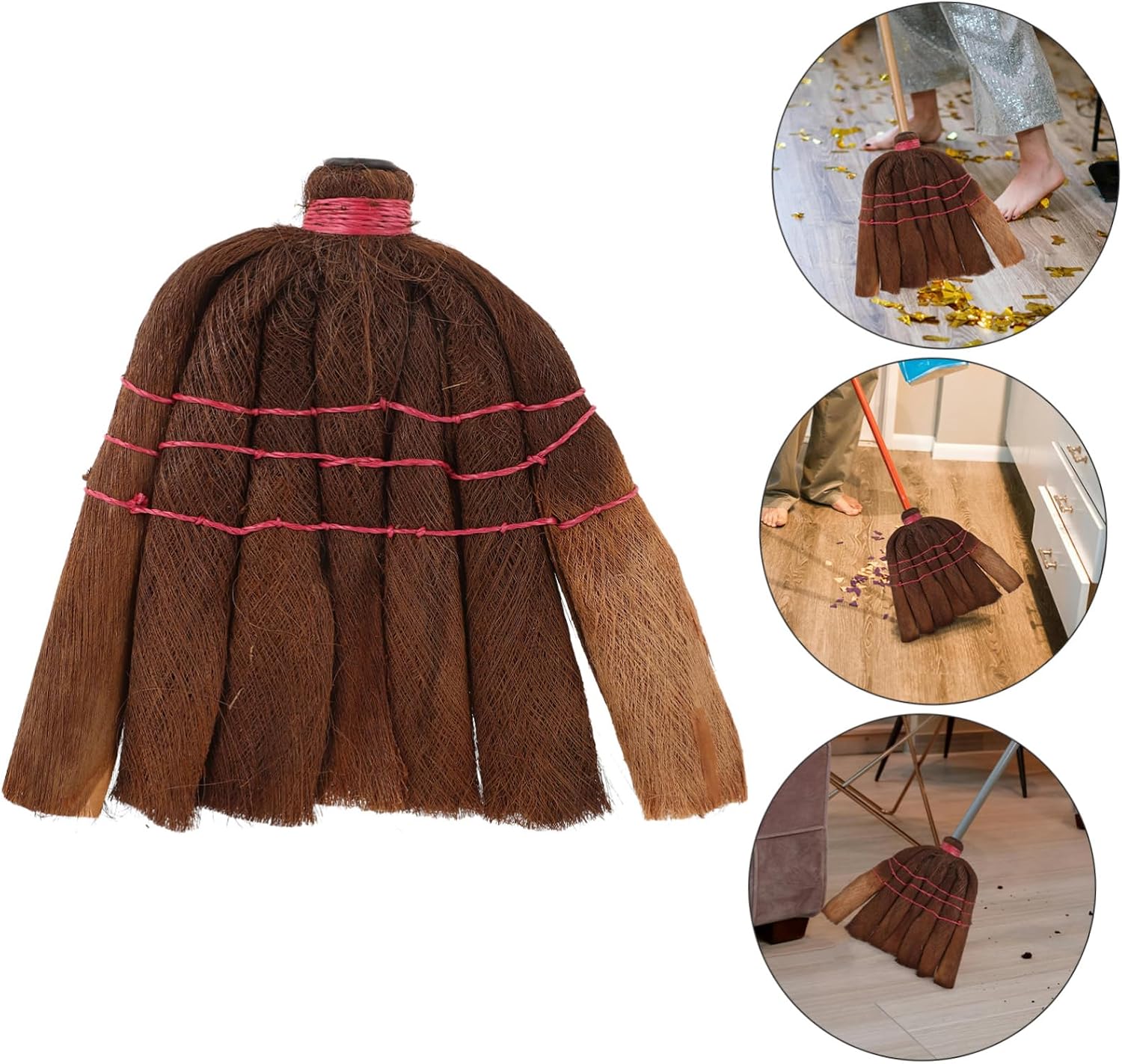 Cleaning Broom Part Refill Floor Broom Head Replacement Multi-Scene Use for Home