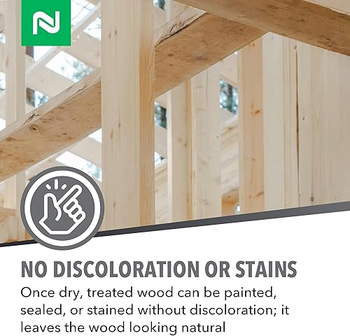 Miniatura 5 de PenaShield - Conservante penetrante de madera, termiticida y fungicida, fórmula lista para usar para termitas, hormigas carpinteras, escarabajos