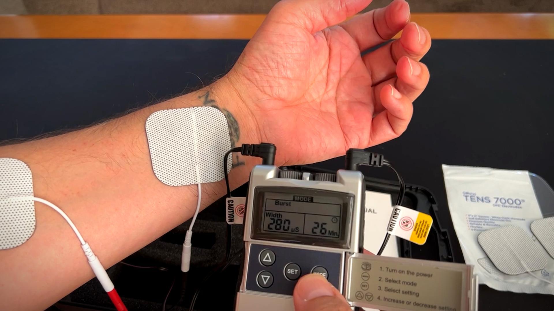 TENS 7000 Digital TENS Unit with Accessories - Muscle ...