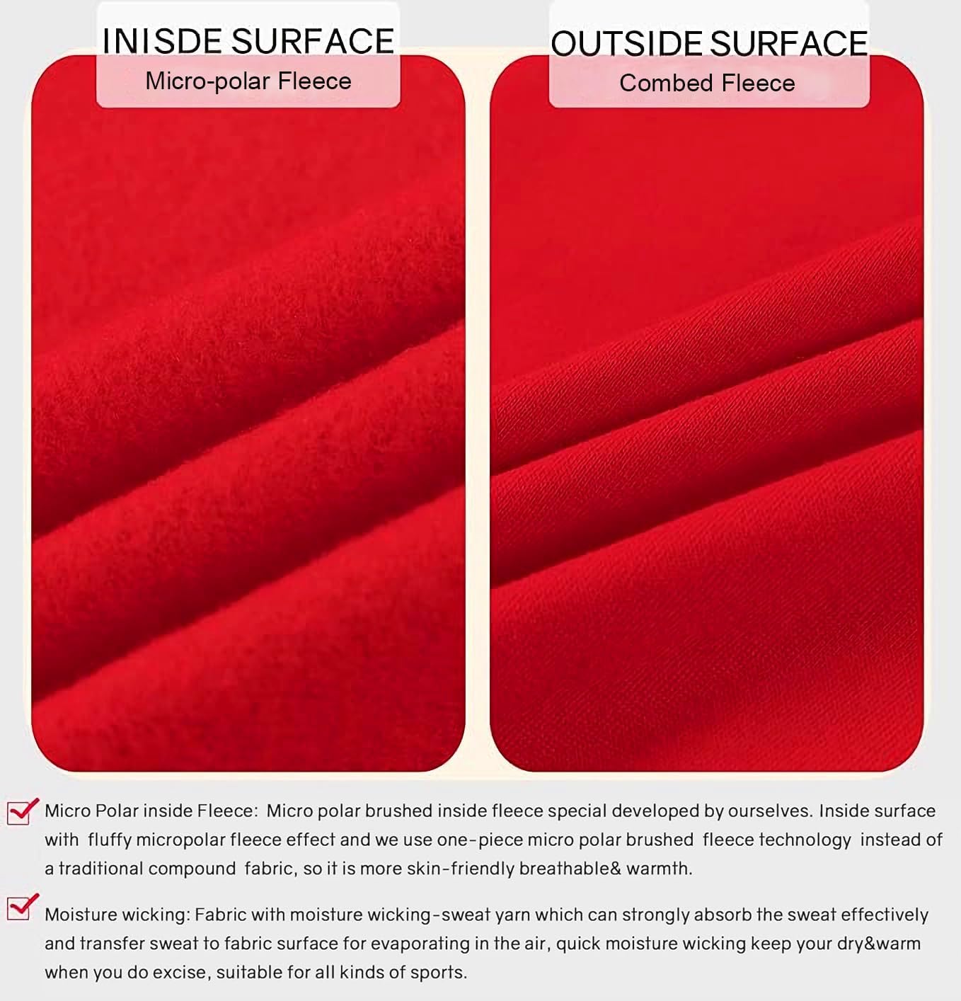 Tuveke Men's Zip Up Hoodie Athletic Hoodies Long Sleeve Fleece Hooded Sweatshirts Midweight With Pockets (S-3XL) - Image 6