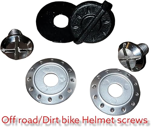 Miniatura 2 de VEGA Tornillos para casco de motocross todoterreno que se adaptan a la mayoría de los cascos con los mismos tornillos ATV UTV Quad Moto de nieve