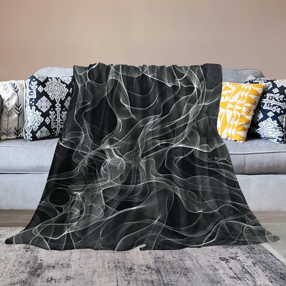 Couverture micro polaire flanelle douce jeté de canapé salon et plaid de lit toutes saisons