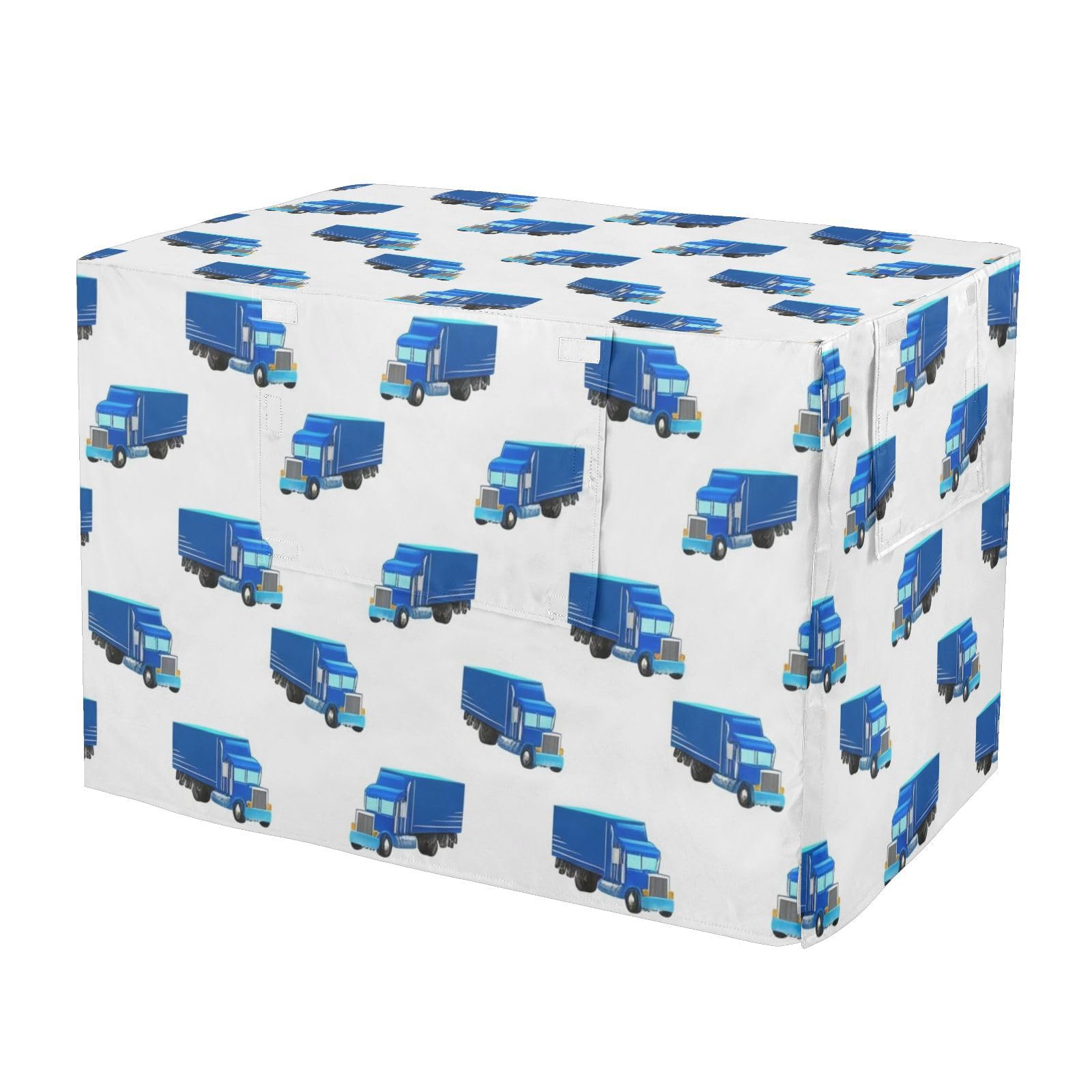 Housse de cage pour chien XL dessin animé bleu coupe-vent