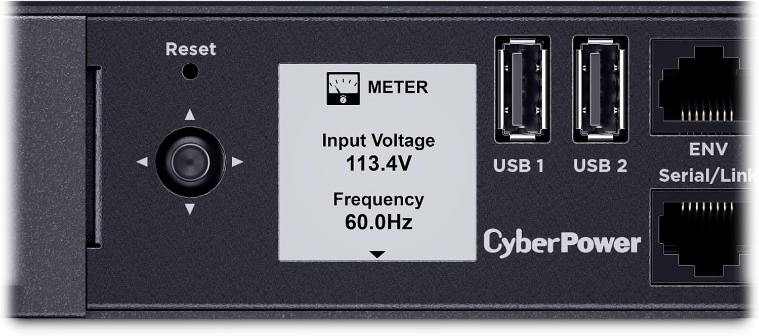 CyberPower PDU44001G Gigabit Switched ATS PDU