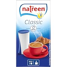 عبوة موزع طاولة Natreen Sweetener Classic تحتوي على 500 قطعة
