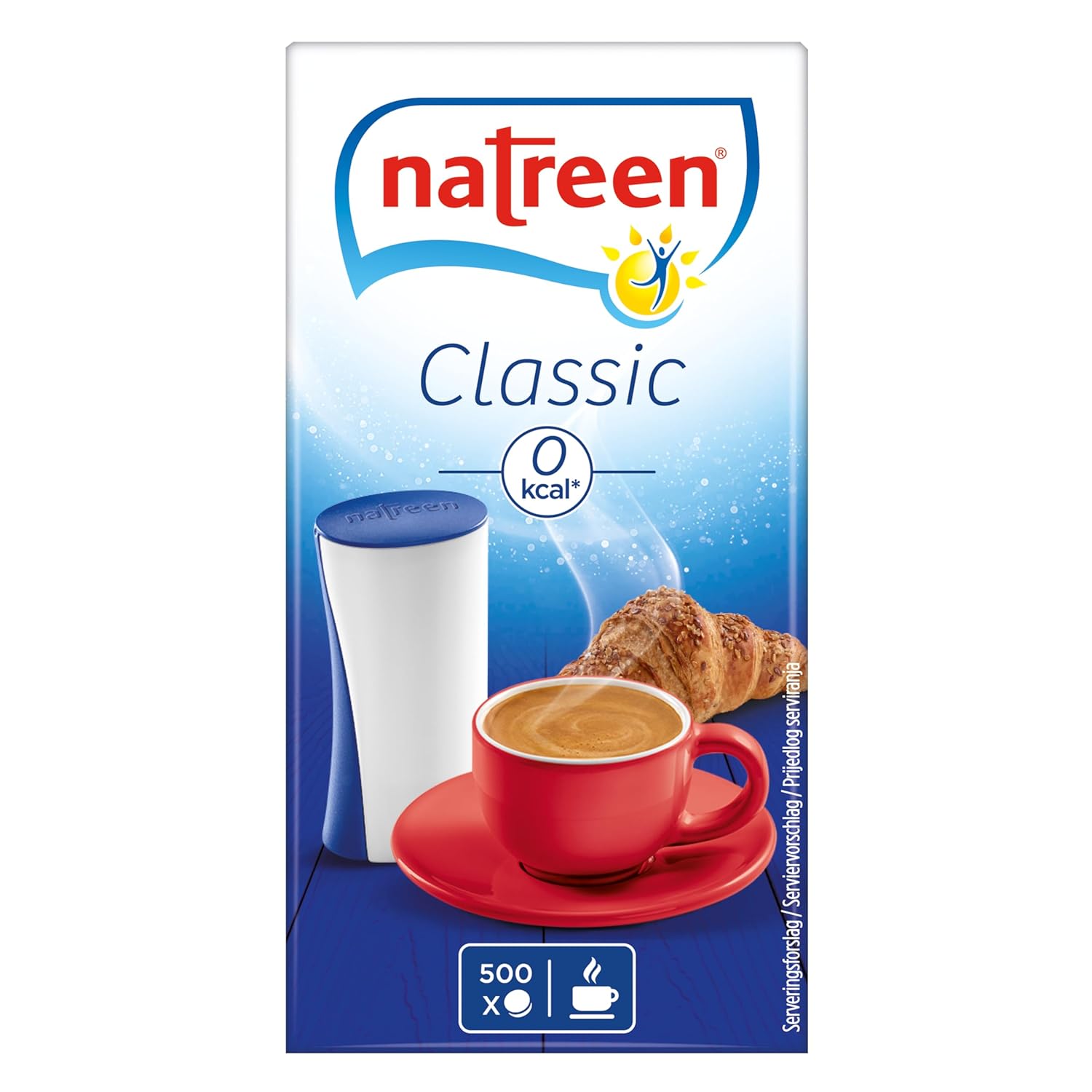 natreen® sweetener classic table dispenser without calories sugar substitute 500 pieces