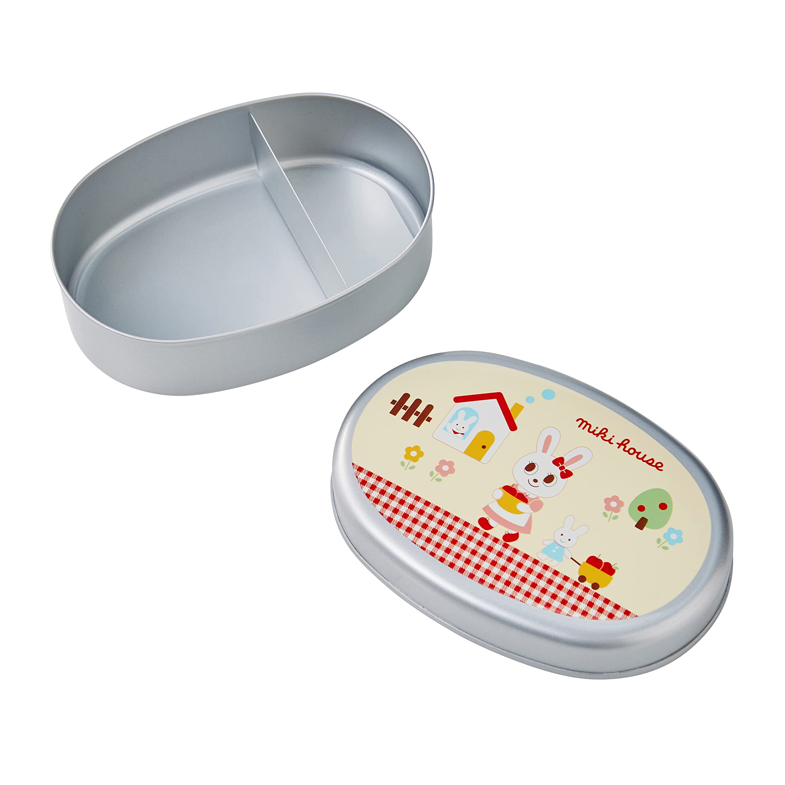 Amazon | 【 ミキハウス 】 アルミランチボックス 350ml お弁当箱 弁当