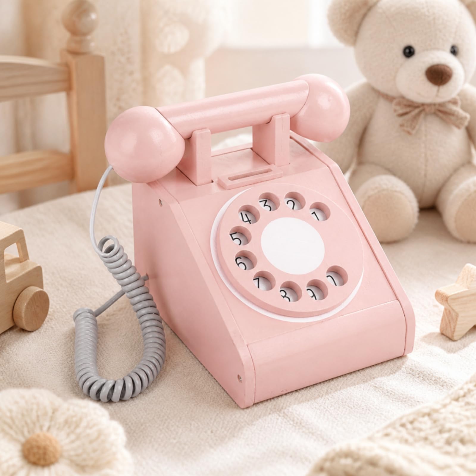 Telefono a Disco Giocattolo Colorato