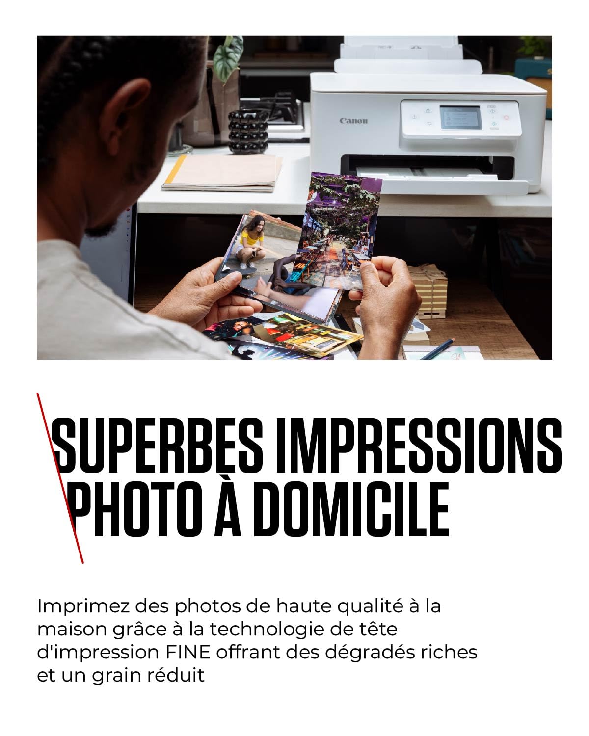 Canon PIXMA TS7650i Imprimante Multifonction WiFi Jet d'encre Photo