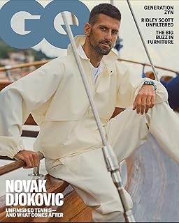GQ USA Magazine February 2025 Featuring Novak Djokovic Unfinished Tennis