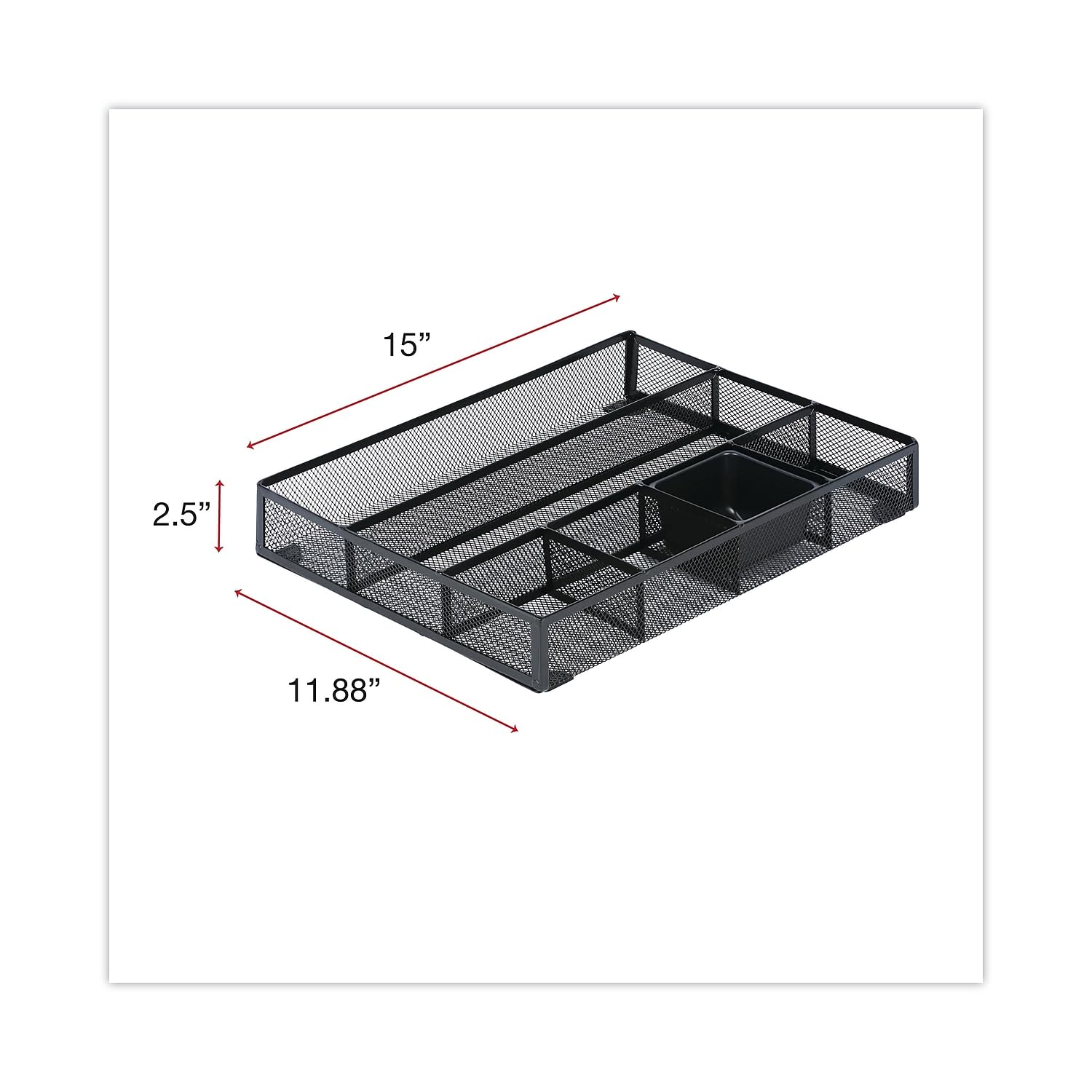 Amazon.com: Universal 20021 Metal Mesh Drawer Organizer, 15 x 11 7