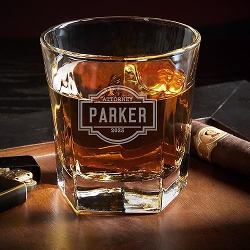 Miniatura 7 de Regalos personalizados de whisky Scales of Justice para abogados (producto personalizado)