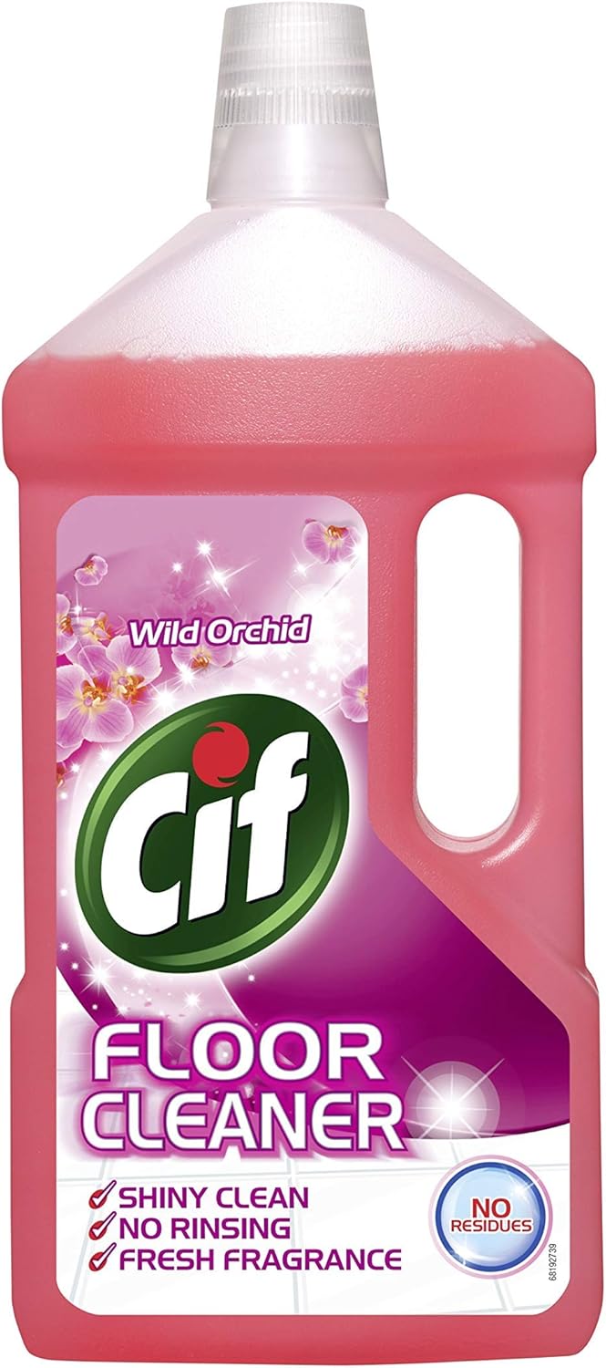 Cif Floor Cleaner, Wild Orchid, 950 ml (Pack of 1) Amazon.co.uk Grocery