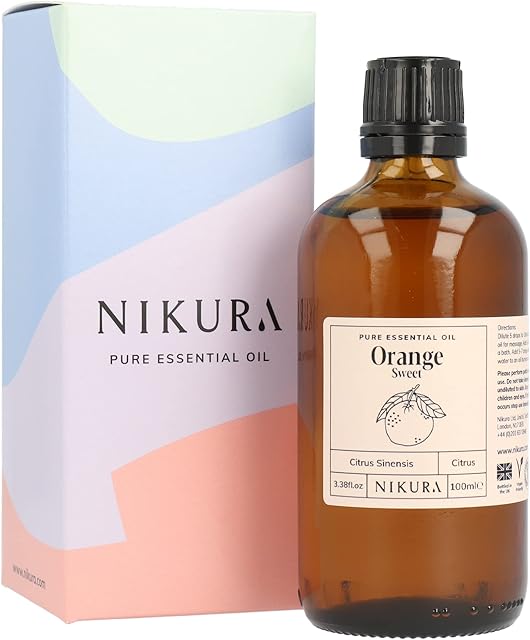 Nikura | Orange (Sweet) Essential Oil - 100ml - 100% Pure