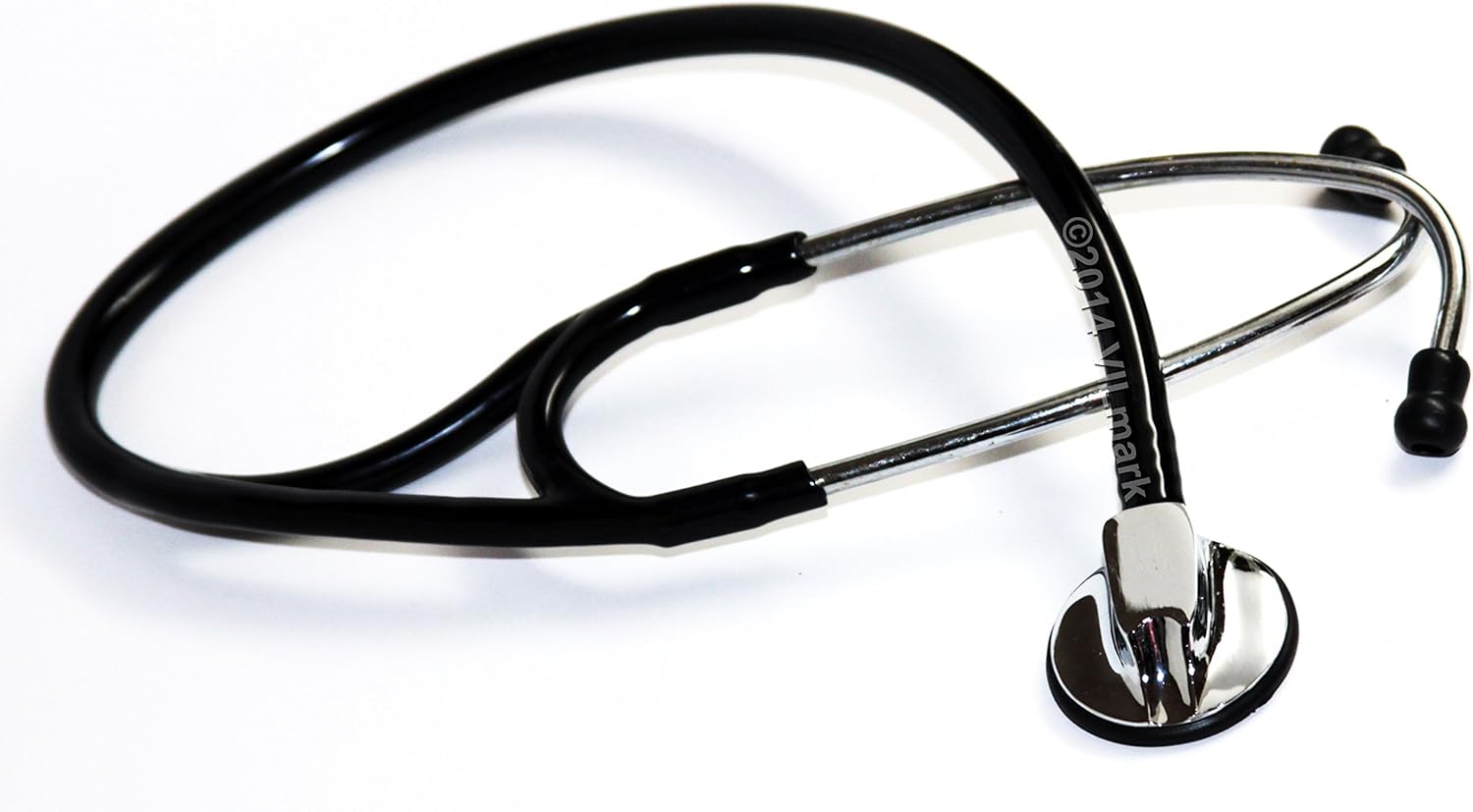 New Professional One Sided Cardiology Stethoscope Black, Blue, and Purple 14b, Pick up Yours, Life Limited Warranty (Black)