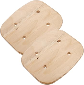 2pcs Blank Skateboard Decks Replacement Longboard Decks Made of Natural Wooden Maple Grip and Flexibility for Skate Parks and Creative Projects