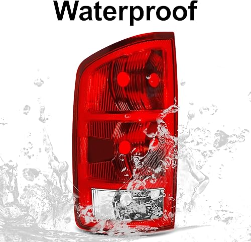 Miniatura 4 de Luz trasera izquierda para Dodge Ram 02 2002 03 2003 Dodge Ram 04 2004 Dodge Ram 05 2005 Dodge Ram 06 2006 Dodge Ram 150003 04 05 06 Ram 2500 3500