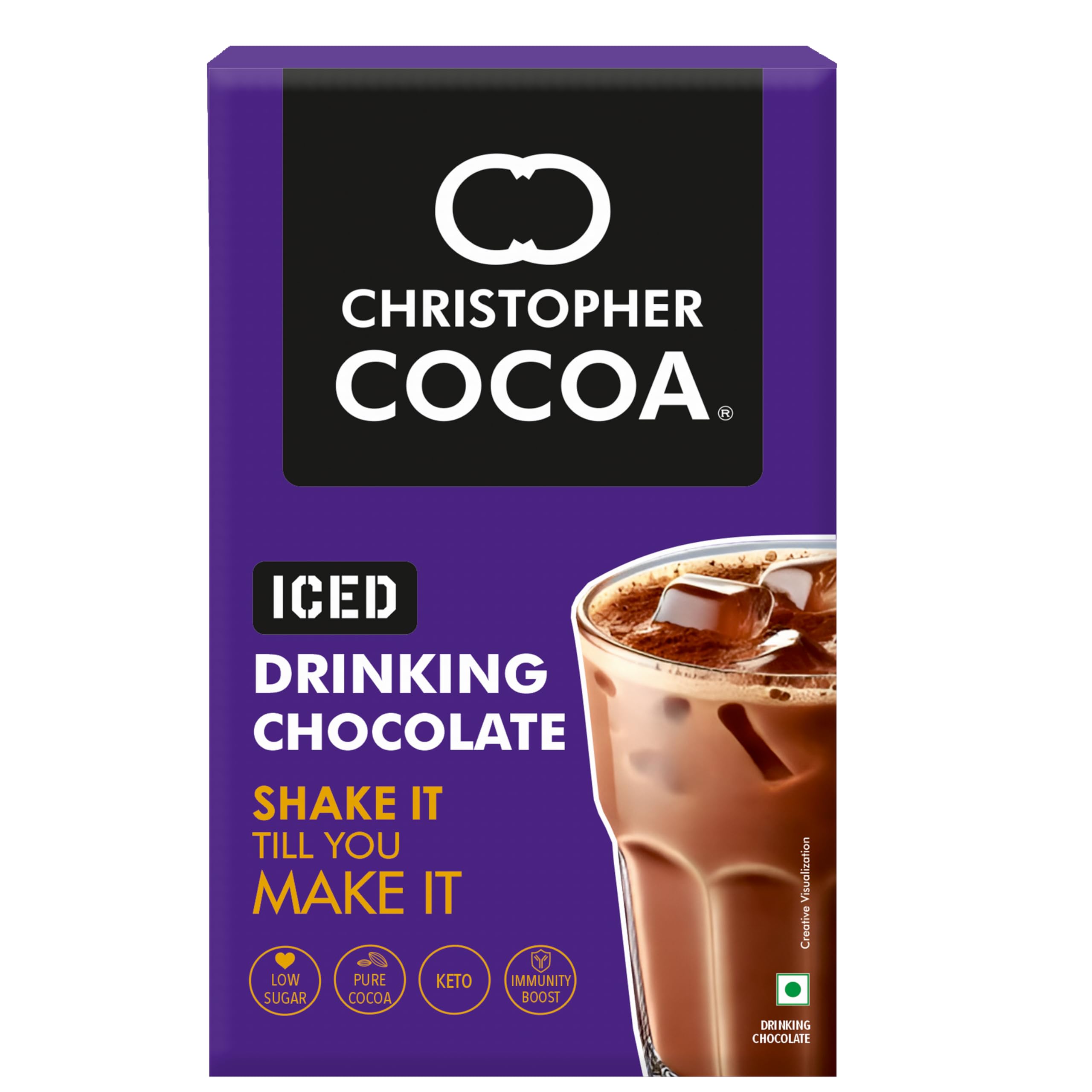 Christopher Cocoa Hot and Cold Drinking Chocolate Powder | 3 Sachets | 90g-image-11