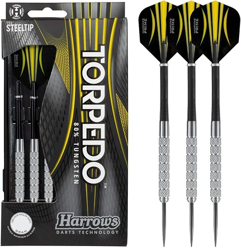 Harrows Torpedo 80 Percent Tungsten Steel Tip Dart 21 g